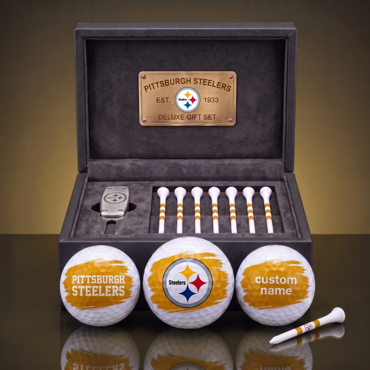 PREMIUM NFL X PS EXCLUSIVE PERSONALIZED GOLF BALL SET LIMITED EDTION