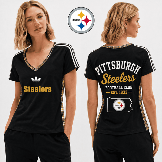 PREMIUM NFL X PS EXCLUSIVE Women's V-Neck T-Shirt LIMITED EDITION