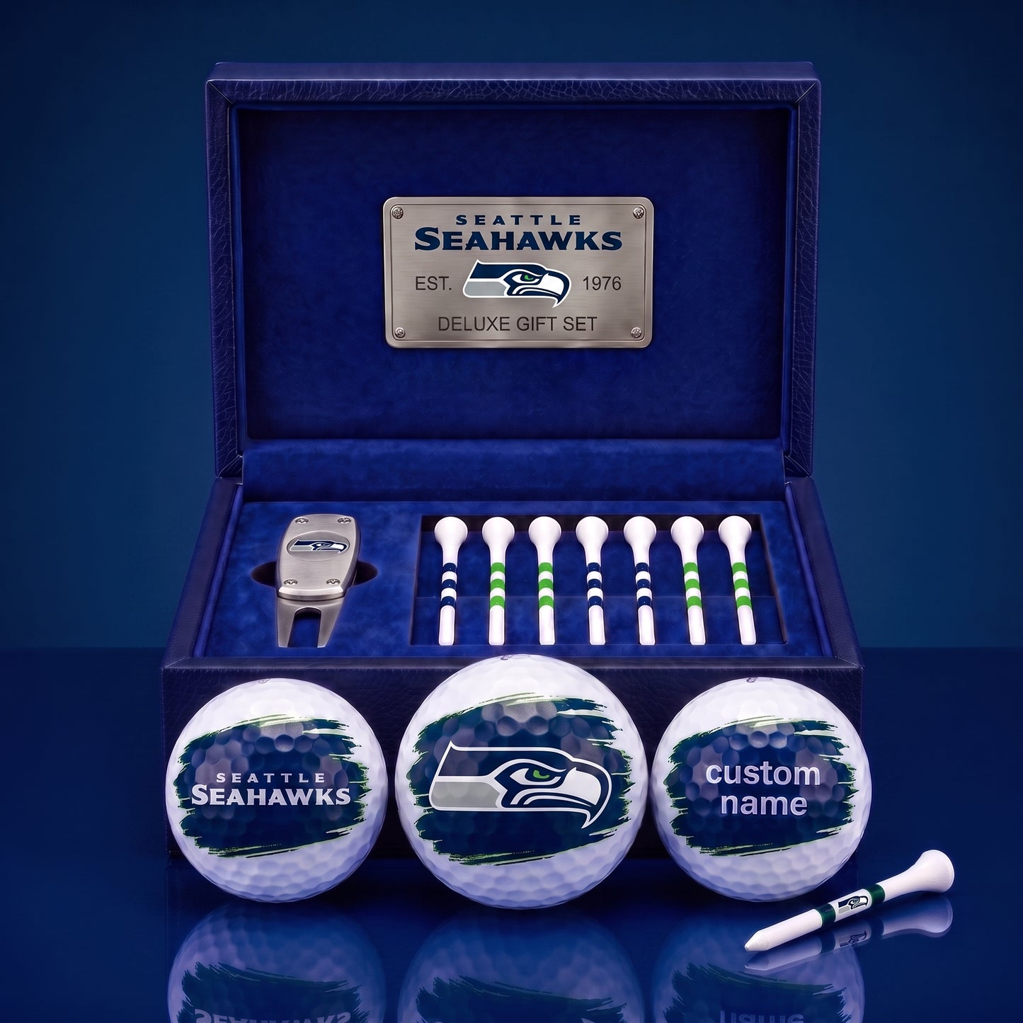 PREMIUM NFL X SS EXCLUSIVE PERSONALIZED GOLF BALL SET LIMITED EDTION