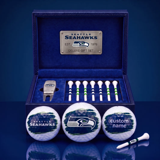 PREMIUM NFL X SS EXCLUSIVE PERSONALIZED GOLF BALL SET LIMITED EDTION