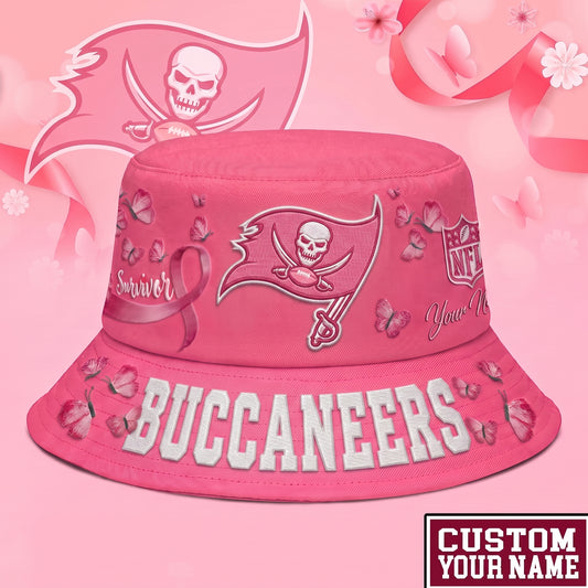 PREMIUM NFL X TBB EXCLUSIVE BREAST CANCER SURVIOR BUCKET HAT