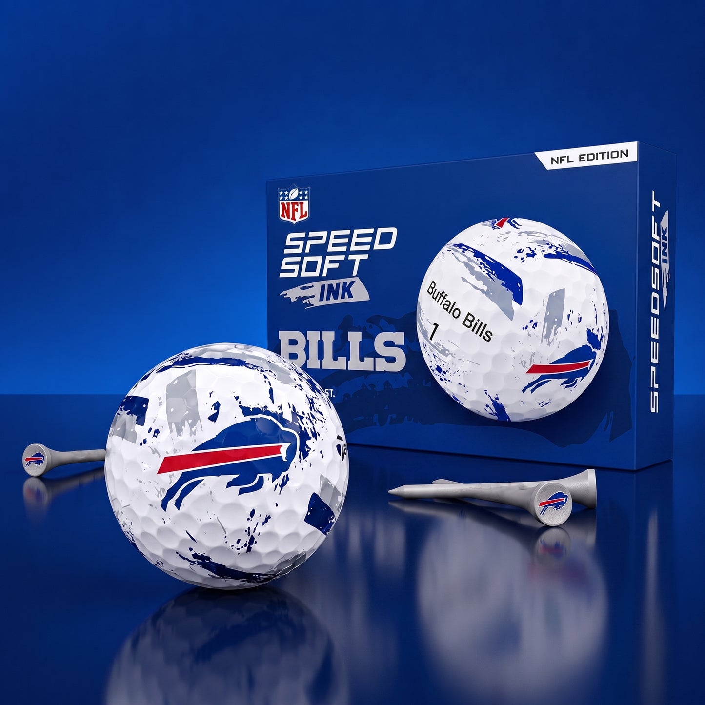 PREMIUM NFL x BB EXCLUSIVE Speedsoft Ink Golf Balls Set Limited Editions