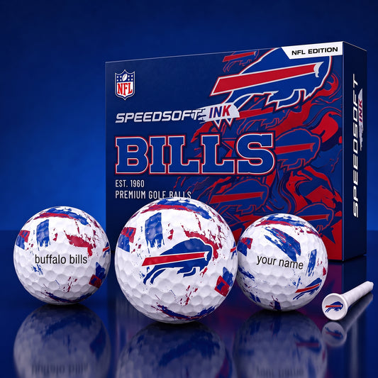 PREMIUM NFL x BB EXCLUSIVE Speedsoft Ink Golf Balls Set Limited Editions V2