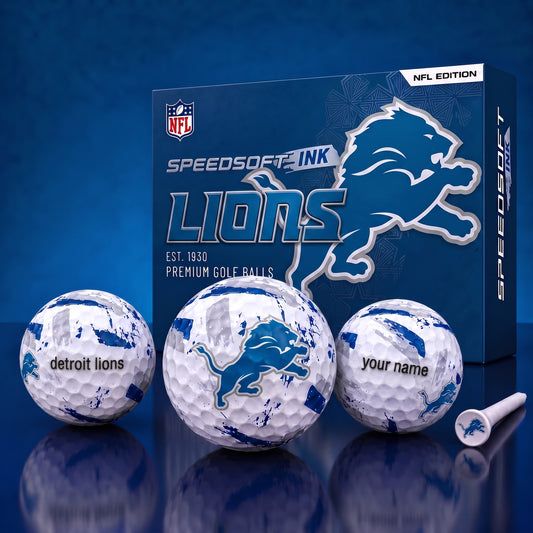 PREMIUM NFL x DL EXCLUSIVE Speedsoft Ink Golf Balls Set Limited Editions V2
