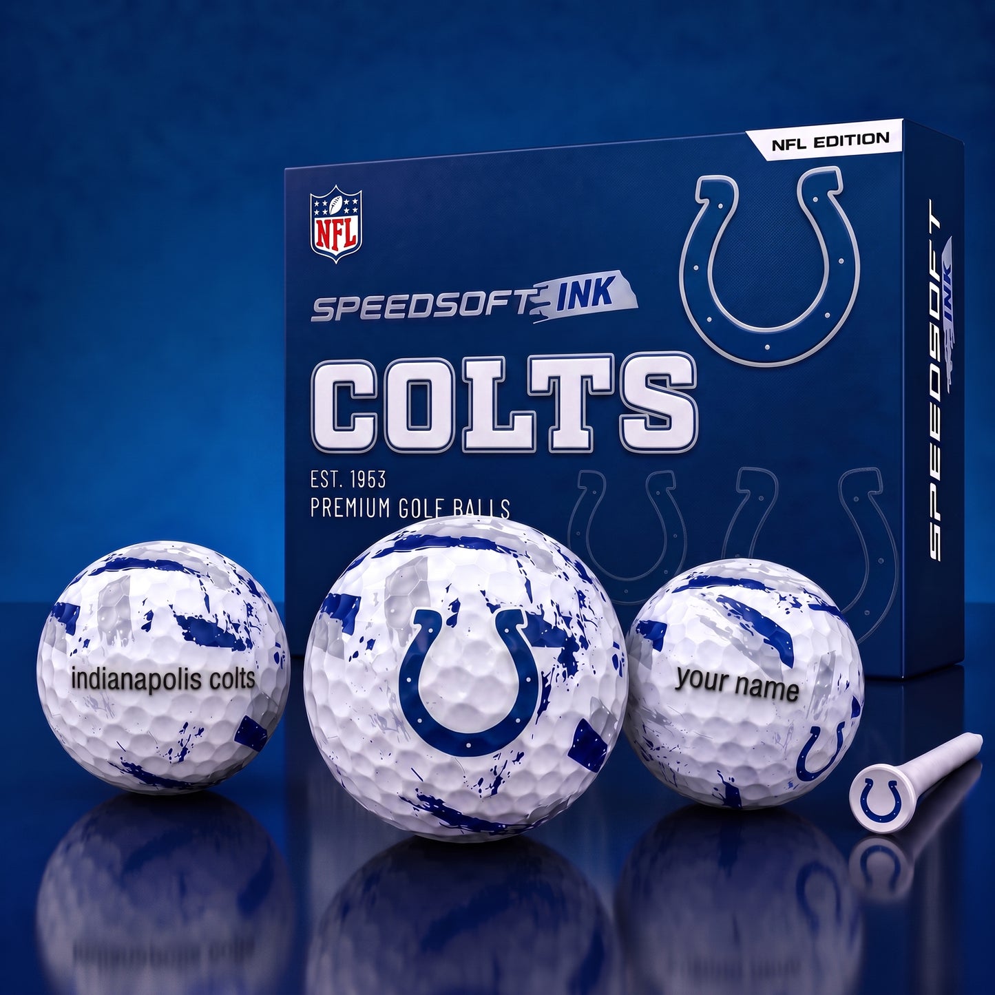 PREMIUM NFL x IC EXCLUSIVE Speedsoft Ink Golf Balls Set Limited Editions V2