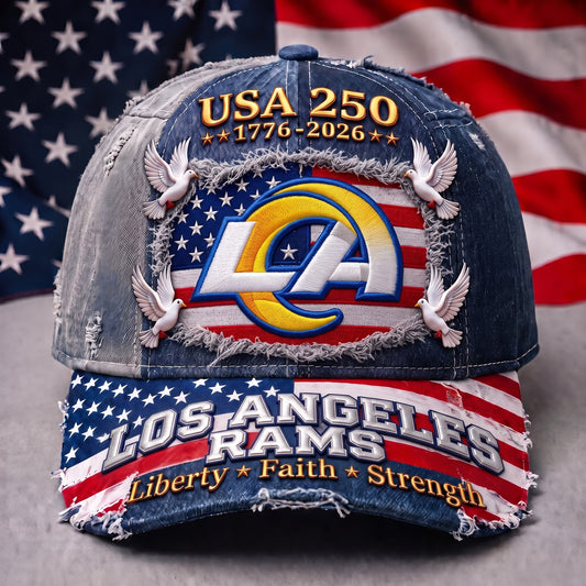 PREMIUM NFL x LAR 250 Years Anniversary Of Freedom Cap V5