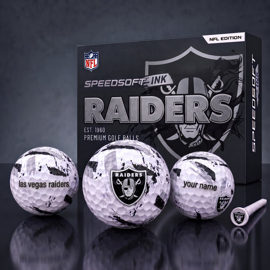 PREMIUM NFL x LVR EXCLUSIVE Speedsoft Ink Golf Balls Set Limited Editions V2