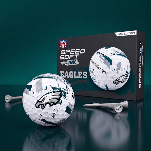 PREMIUM NFL x PE EXCLUSIVE Speedsoft Ink Golf Balls Set Limited Editions