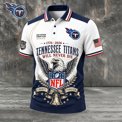 PREMIUM NFL x TEN EXCLUSIVE 250 Years Anniversary Of Freedom POLO SHIRT 290626