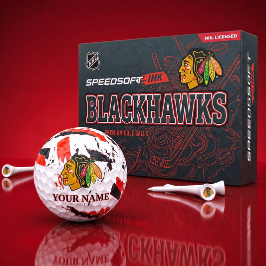 PREMIUM NHL X CB EXCLUSIVE PERSONALIZED GOLF BALL SET LIMITED EDTION