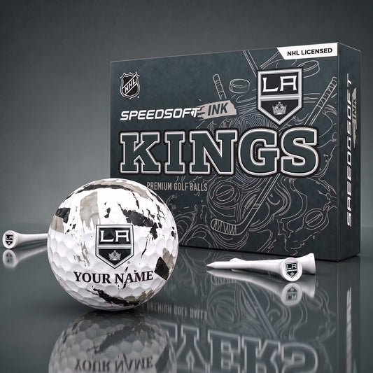PREMIUM NHL X LAK EXCLUSIVE PERSONALIZED GOLF BALL SET LIMITED EDTION