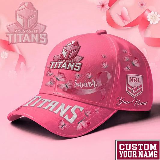 PREMIUM NRL X GCT Exclusive Breast Cancer SURVIOR CAP V1
