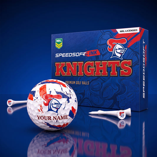 PREMIUM NRL X NK EXCLUSIVE PERSONALIZED GOLF BALL SET LIMITED EDTION