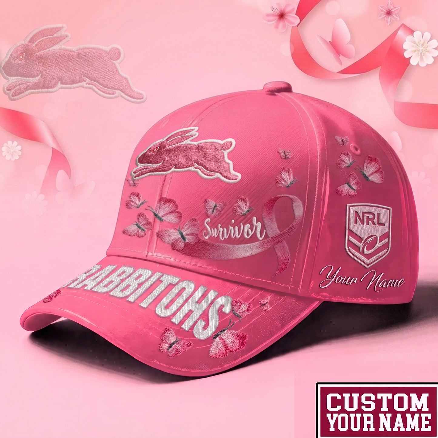PREMIUM NRL X SSR Exclusive Breast Cancer SURVIOR CAP V1