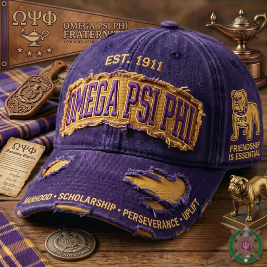 PREMIUM OPP x ΩΨΦ EXCLUSIVE BREAST CANCER SURVIOR CAP 2807 V3