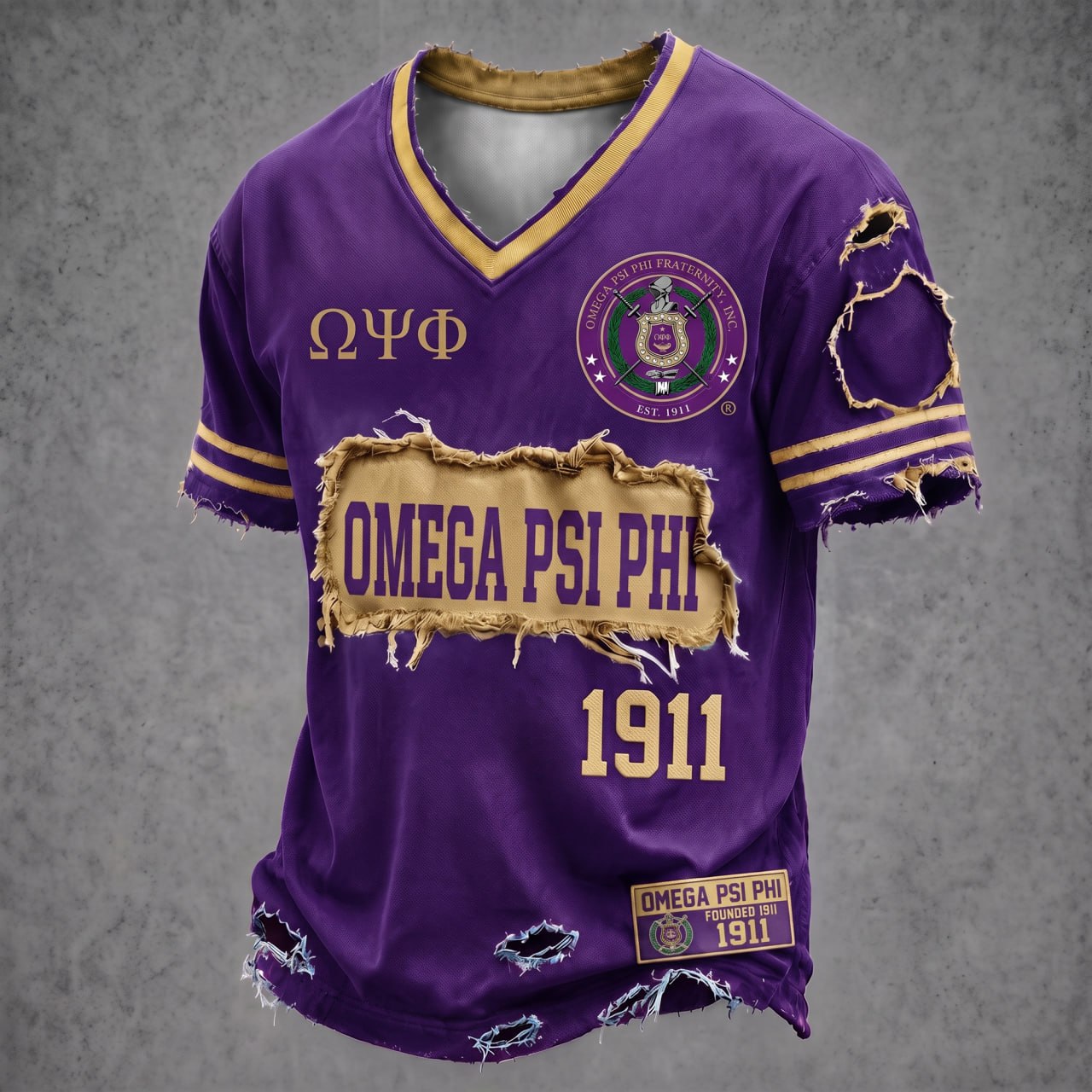 PREMIUM OPP x ΩΨΦ EXCLUSIVE CREW-TSHIRT V3