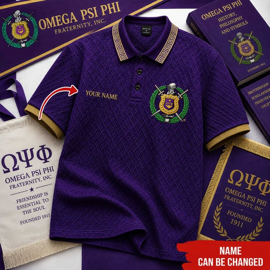 PREMIUM OPP x ΩΨΦ EXCLUSIVE POLO SHIRT V7