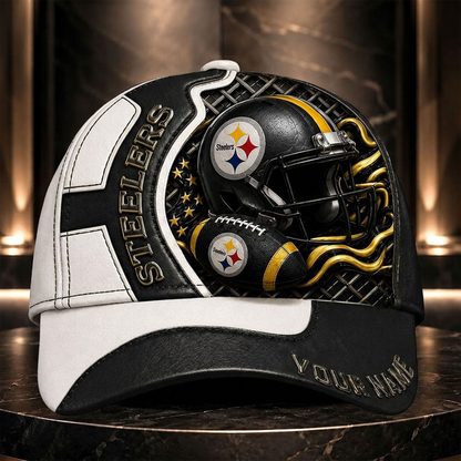 PS _NFL Legacy 3D Premium Leather Cap – Personalized Edition