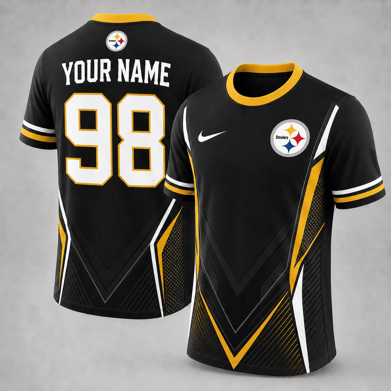 PS x NFL Custom Name Number Personalized Athletic T-Shirt