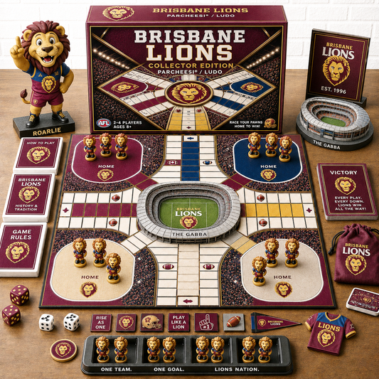 Premium AFL BL Collector’s Edition Parcheesi Board Game