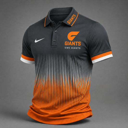 Premium AFL x GWS Performance Polo Shirt