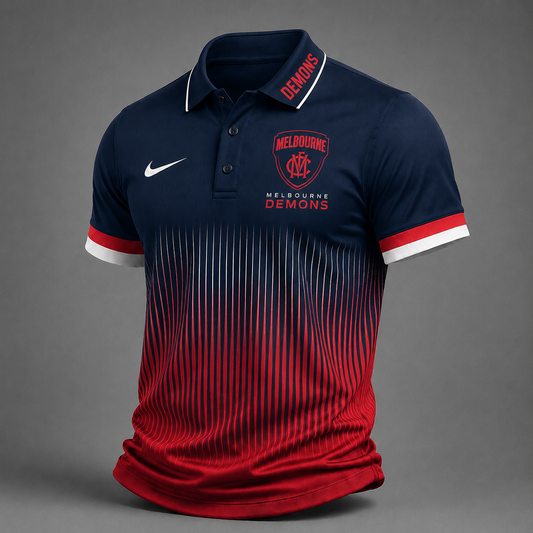 Premium AFL x MEL Performance Polo Shirt