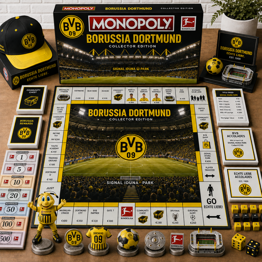 Premium Bundesliga BVB Monopoly Collector’s Edition Board Game