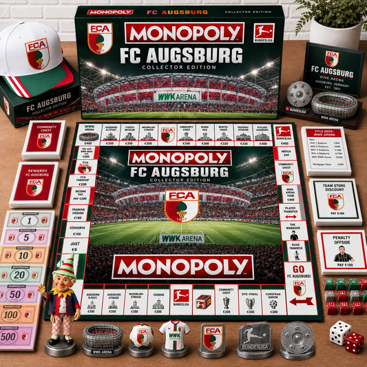 Premium Bundesliga FCA Monopoly Collector’s Edition Board Game