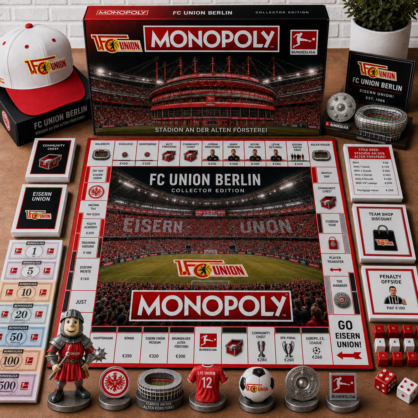 Premium Bundesliga FCU Monopoly Collector’s Edition Board Game