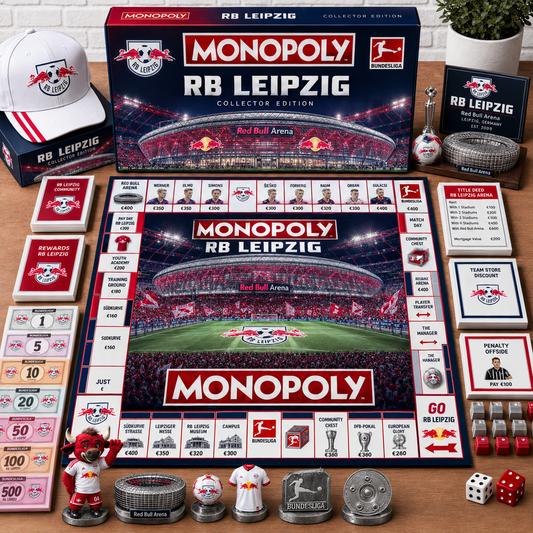 Premium Bundesliga RBL Monopoly Collector’s Edition Board Game