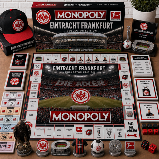 Premium Bundesliga SGE Monopoly Collector’s Edition Board Game