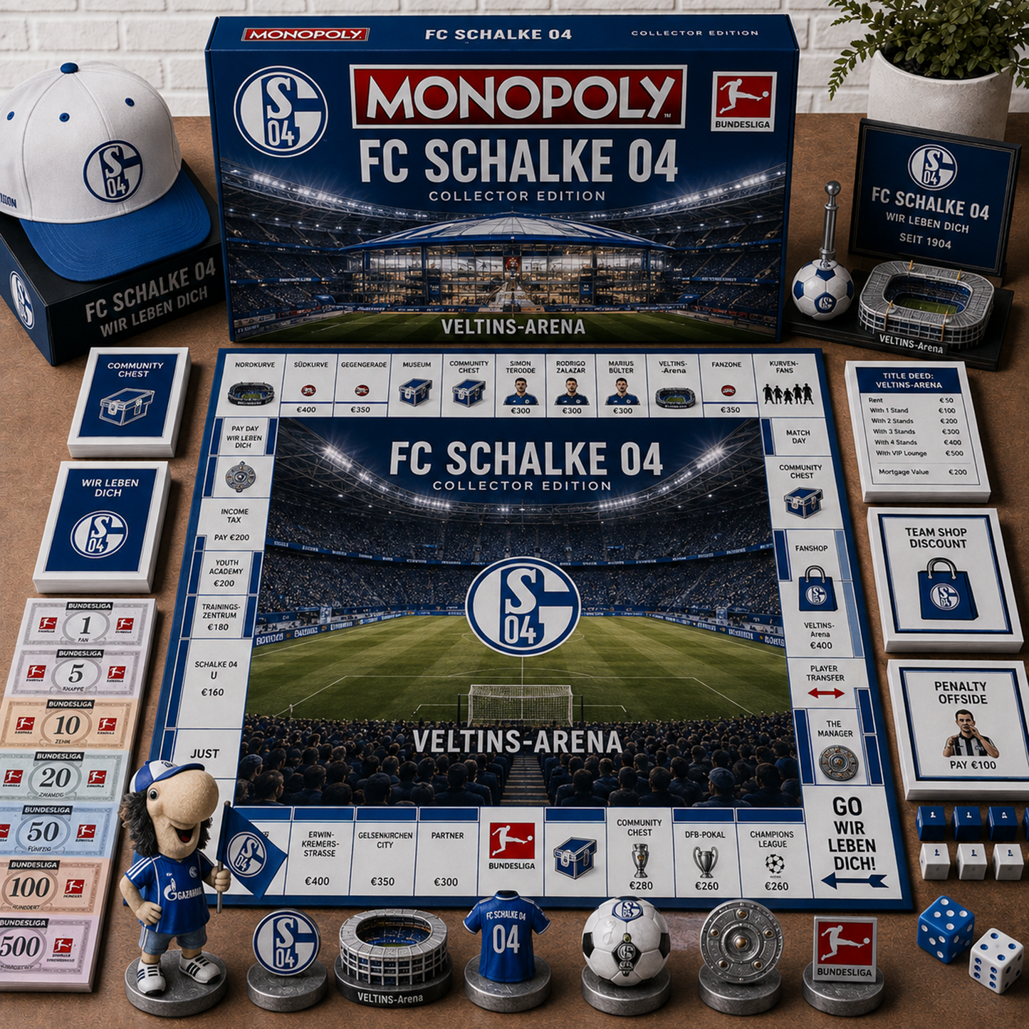 Premium Bundesliga SO4 Monopoly Collector’s Edition Board Game