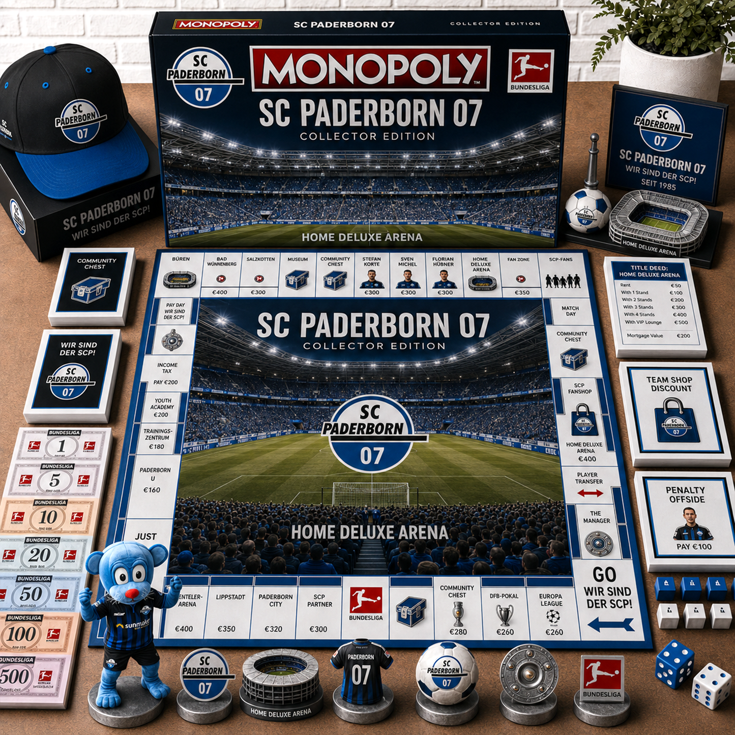 Premium Bundesliga SO7 Monopoly Collector’s Edition Board Game