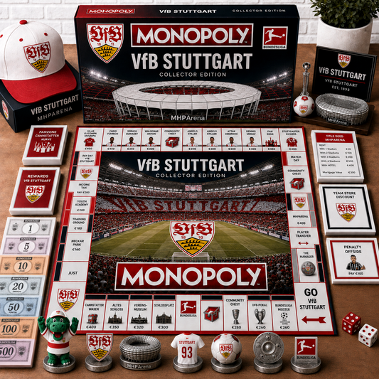 Premium Bundesliga VFB Monopoly Collector’s Edition Board Game