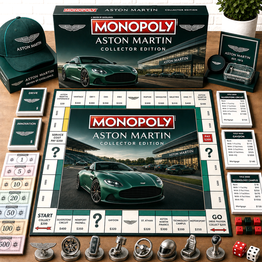 Premium Car AM Monopoly Collector’s Edition Board Game NMD CTKT