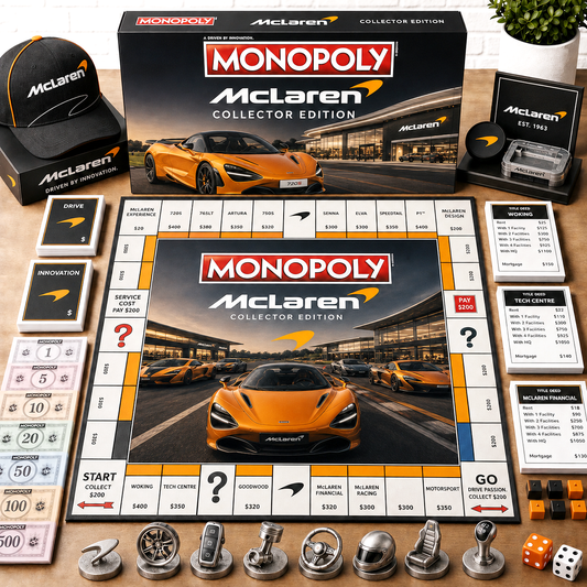Premium Car MLR Monopoly Collector’s Edition Board Game NMD CTKT