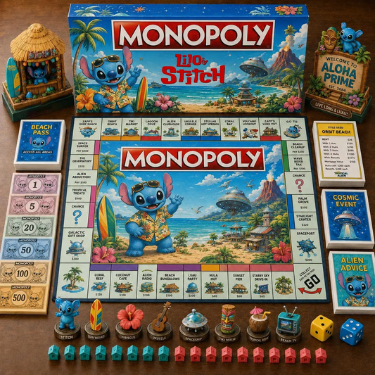 Premium Cartoon LIST Monopoly Collector’s Edition Board Game