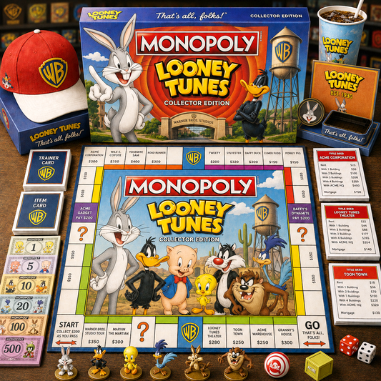 Premium Cartoon LOOT Monopoly Collector’s Edition Board Game