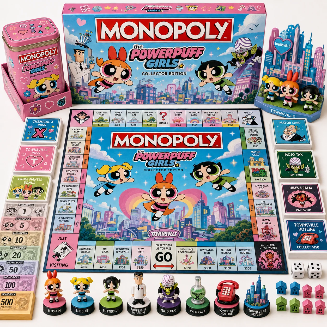 Premium Cartoon POW Monopoly Collector’s Edition Board Game