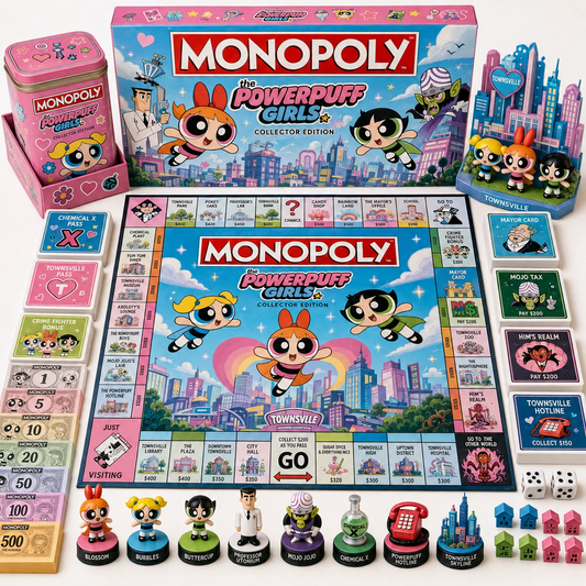 Premium Cartoon POW Monopoly Collector’s Edition Board Game