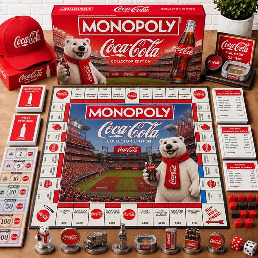 Premium Drinks COCA Monopoly Collector’s Edition Board Game