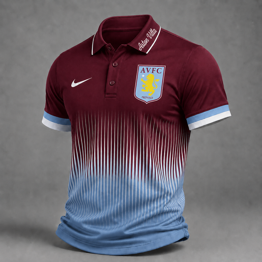Premium EPL x AVL Performance Polo Shirt