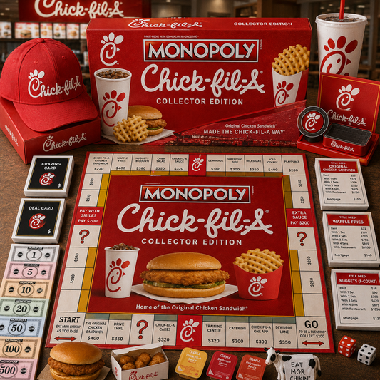 Premium Fast-Food Chains CFA Monopoly Collector’s Edition Board Game