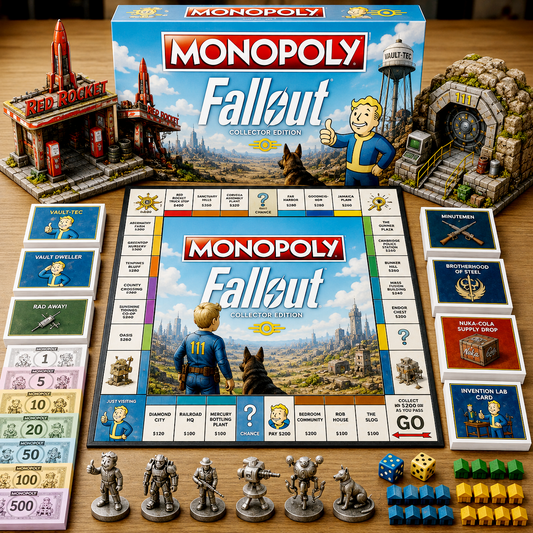 Premium Game FALL Monopoly Collector’s Edition Board Game