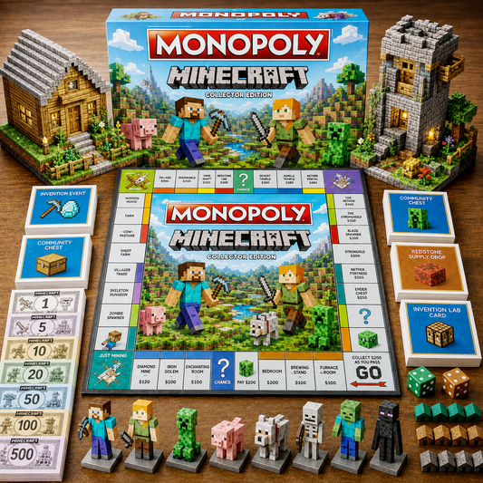 Premium Game MNC Monopoly Collector’s Edition Board Game