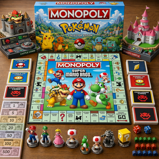 Premium Game SMB Monopoly Collector’s Edition Board Game