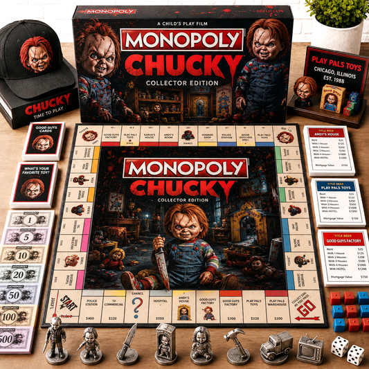 Premium HRR CKY Halloween Monopoly Collector’s Edition Board Game NMD CTKT