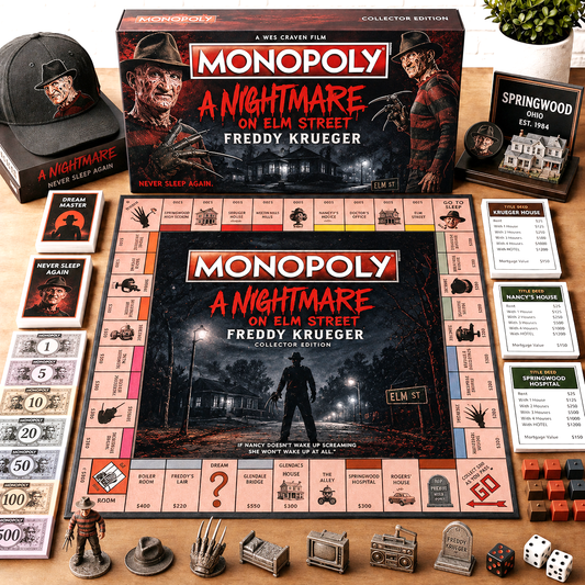 Premium HRR FDKG Halloween Monopoly Collector’s Edition Board Game NMD CTKT