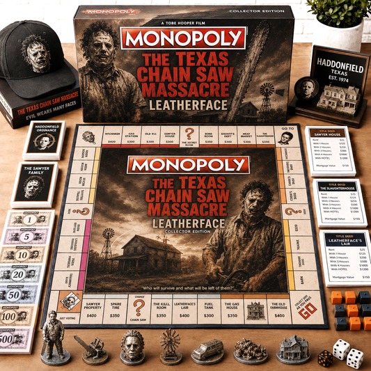 Premium HRR LTF Halloween Monopoly Collector’s Edition Board Game NMD CTKT
