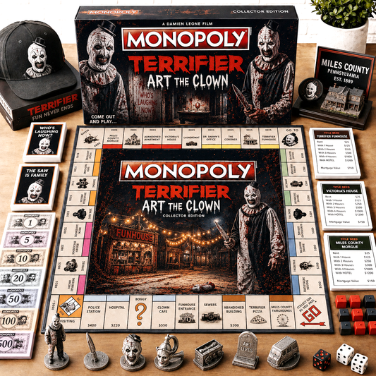 Premium HRR TRF Halloween Monopoly Collector’s Edition Board Game NMD CTKT